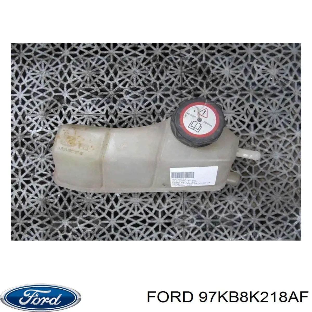 Бачок системы охлаждения двигателя расширительный Ford 97KB8K218AG цена, от 19.28 USD