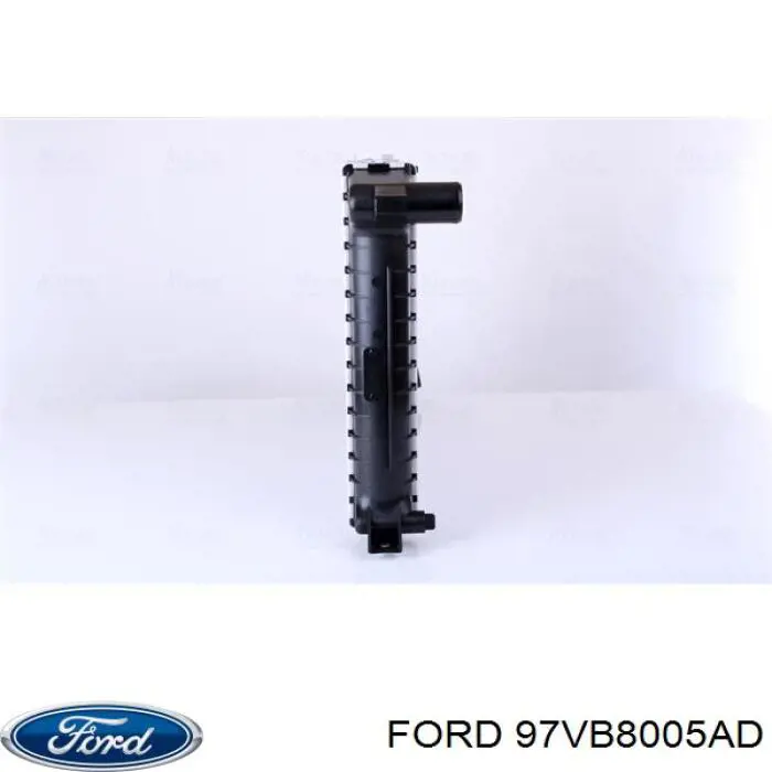 Радиатор 97VB8005AD Ford