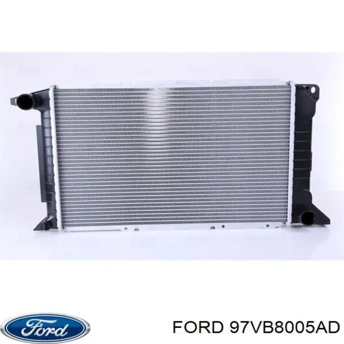 97VB8005AD Ford Радиатор основной