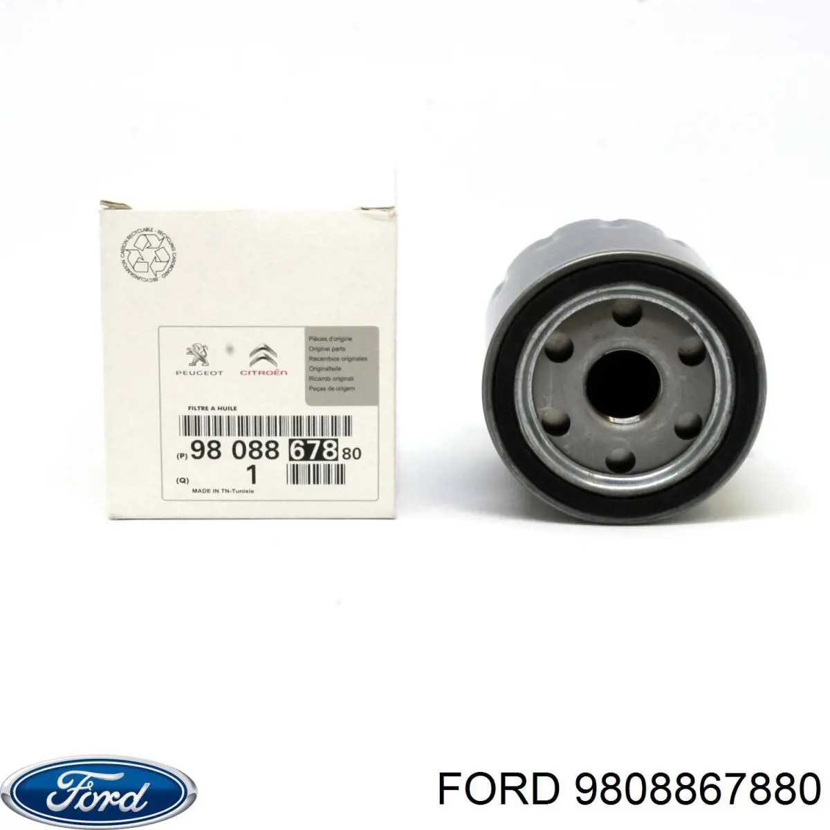 Фильтр очистки масла центробежный Ford 9808867880 цена, от 10.01 USD
