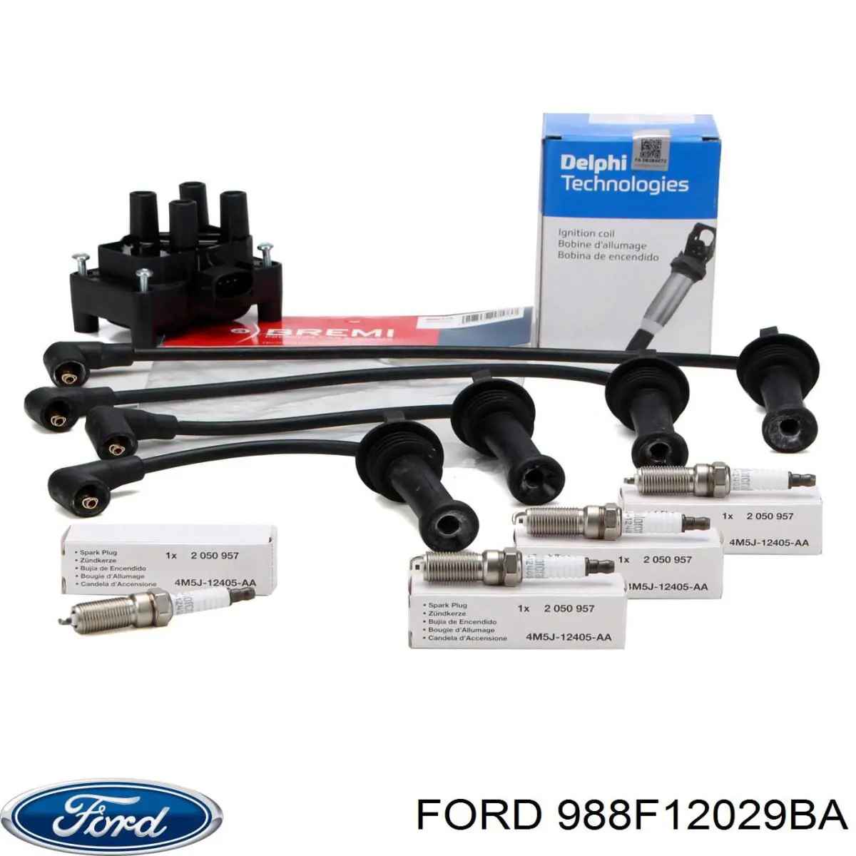 Катушка зажигания 988F12029BA Ford