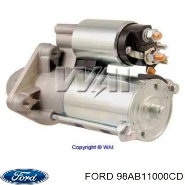 Стартер 98AB11000CD Ford