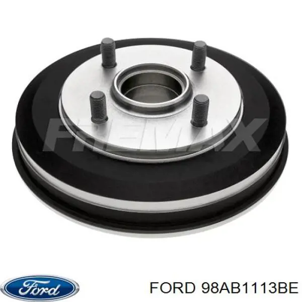 Барабан тормозной задний Ford 98AB1113BE цена, от 37.43 USD