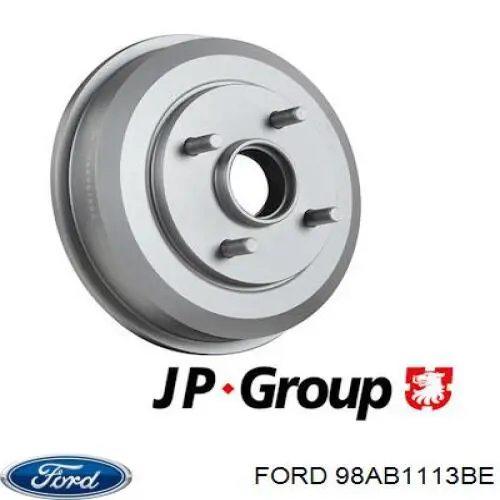Тормозной барабан 98AB1113BE Ford