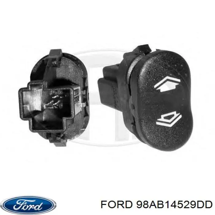 98AB14529DD Ford Кнопка подъемника задних стекол