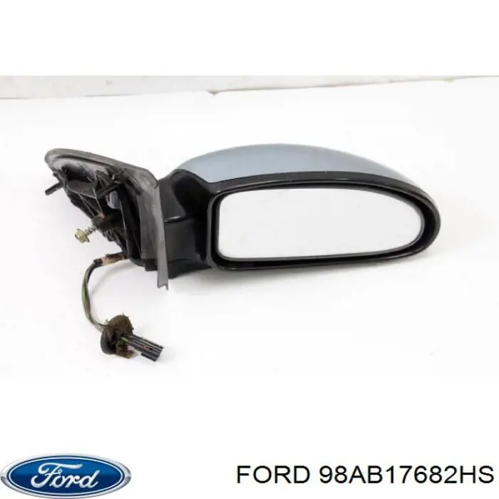 98AB17682HS Ford зеркало заднего вида правое