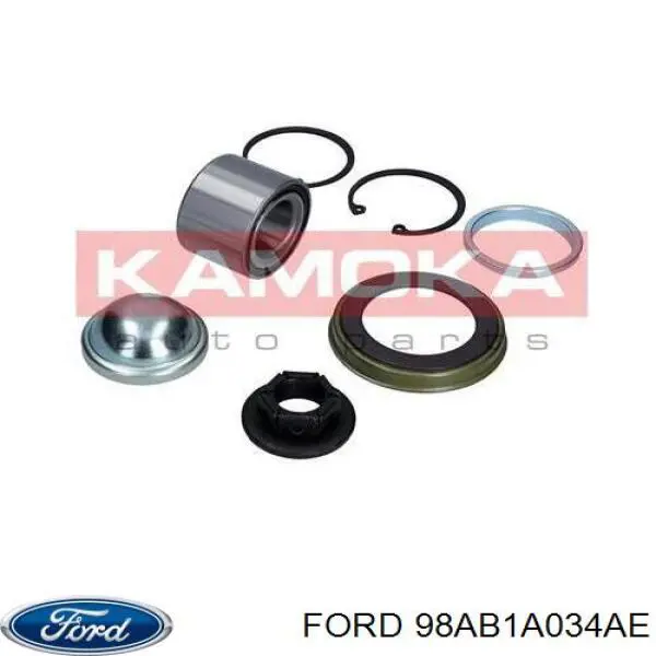 Купить 98AB1A034AE Ford Задняя шпиндель