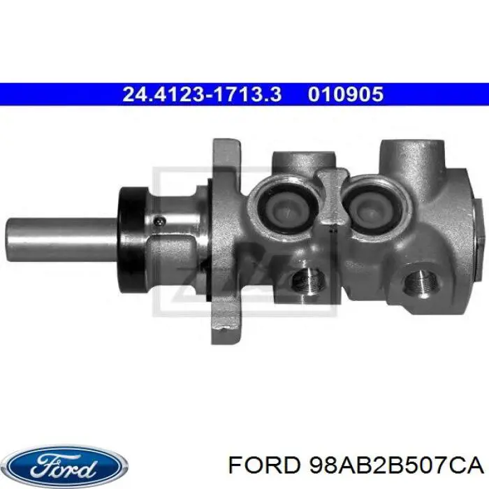 Цилиндр главный тормоза (гидротормозов) Ford 98AB2B507CA цена, от 68.37 USD
