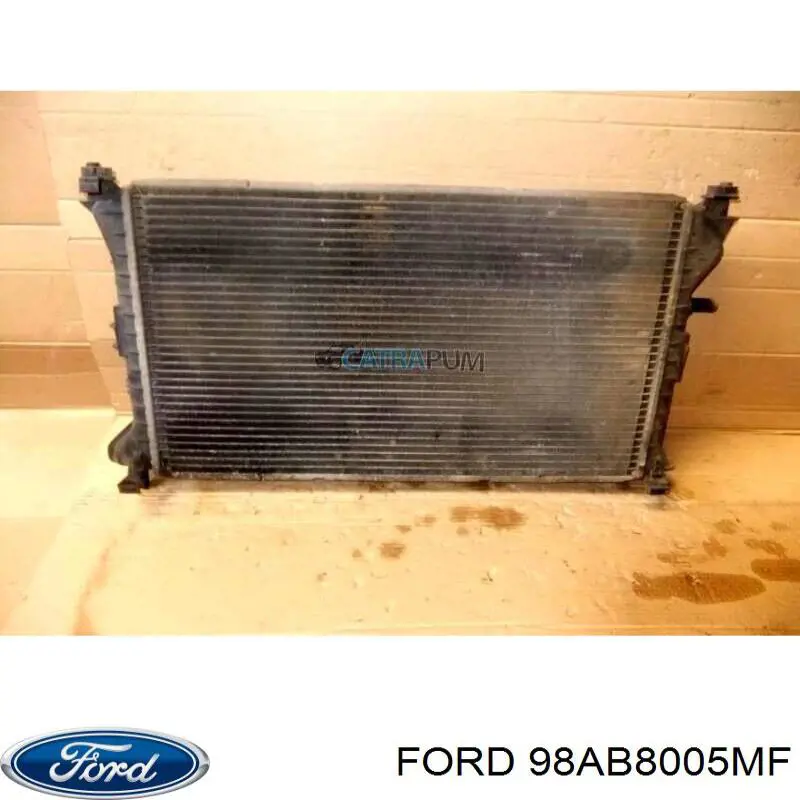 Радиатор охлаждения двигателя Ford 98AB8005MF цена, от 48.16 USD