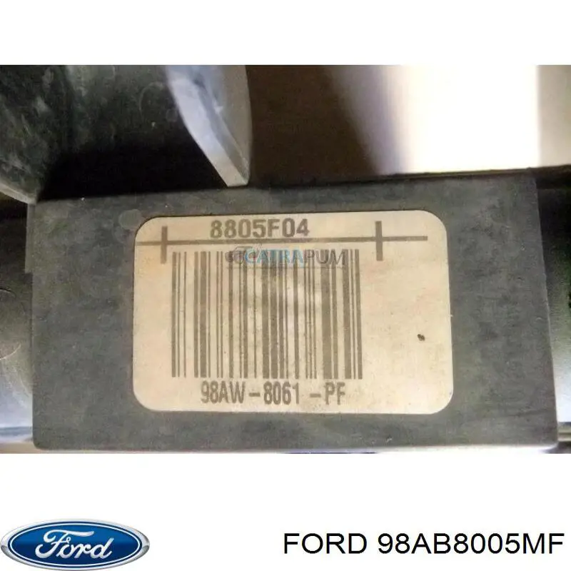 Радиатор 98AB8005MF Ford