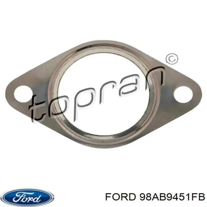 Прокладка глушителя 98AB9451FB Ford