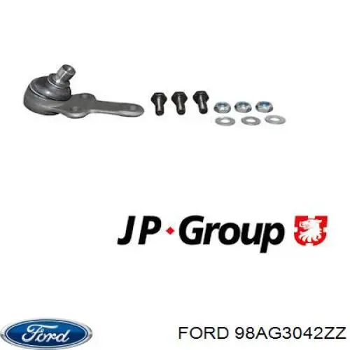 Нижняя шаровая опора 98AG3042ZZ Ford