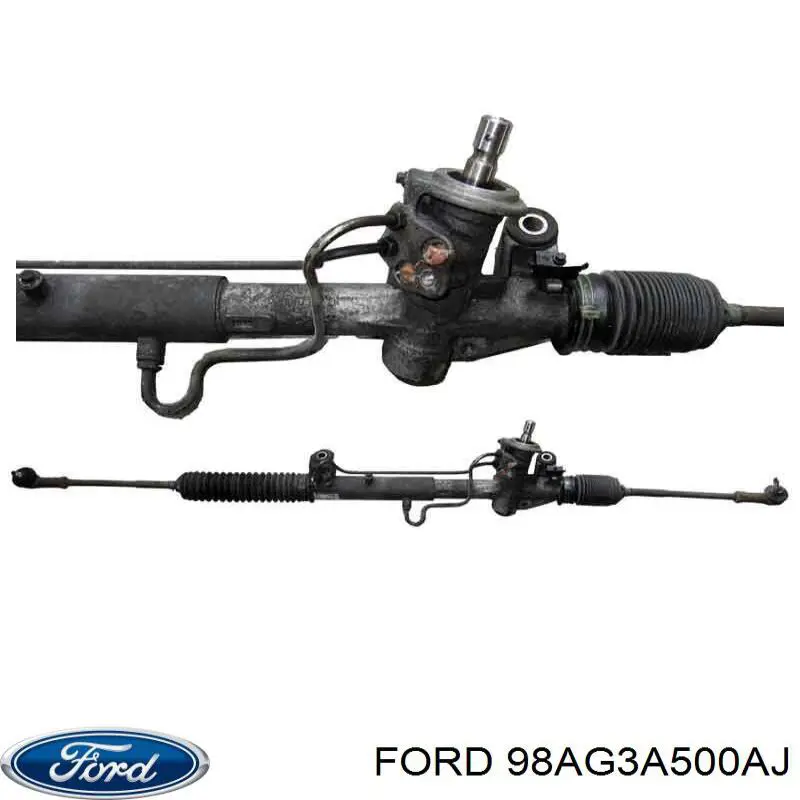 Реечный рулевой механизм Ford 98AG3A500AJ цена, от 130.81 USD