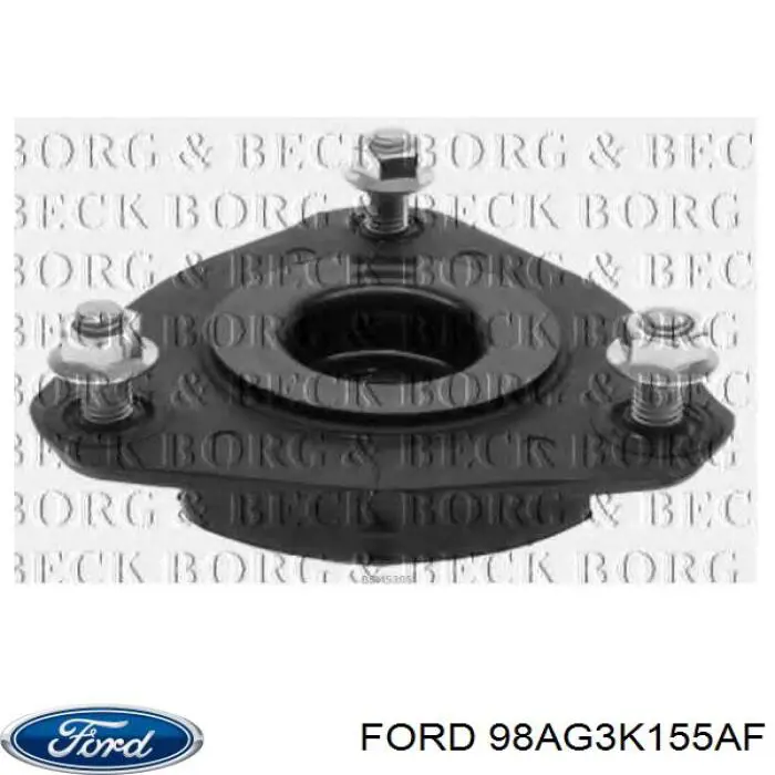 Купить 98AG3K155AF Ford Опора переднего амортизатора