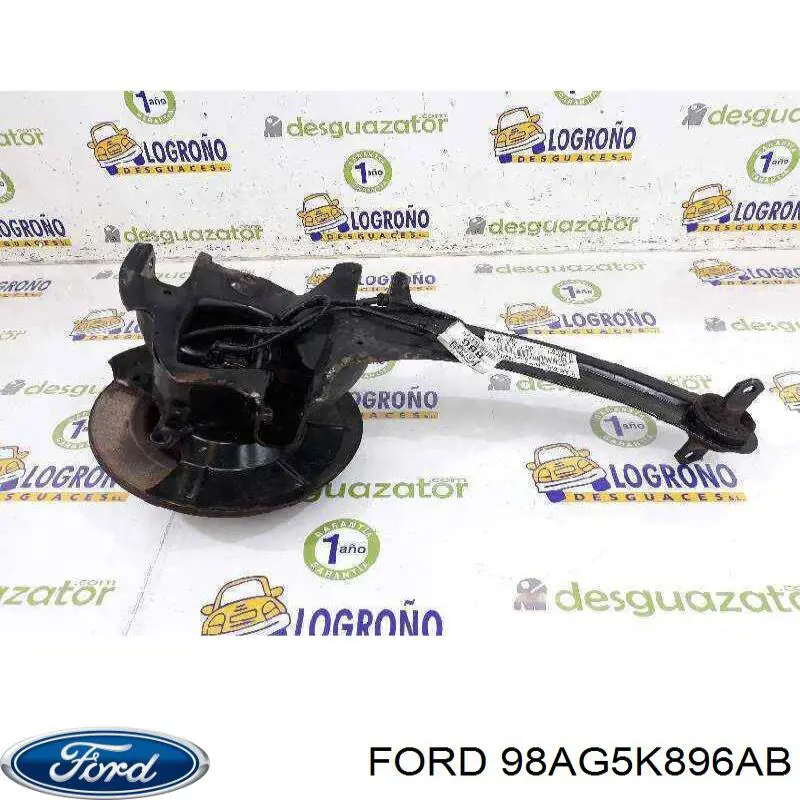 Сайлентблок заднего продольного рычага передний 98AG5K896AB Ford