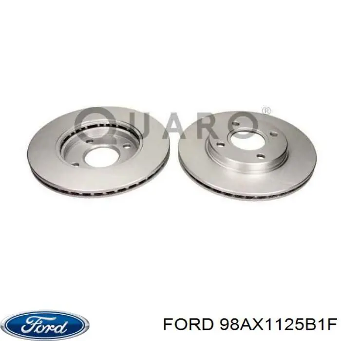 Тормоз дисковый передний Ford 98AX1125B1F цена, от 19.68 USD
