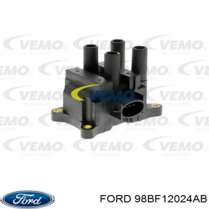 Купить 98BF12024AB Ford Катушка зажигания