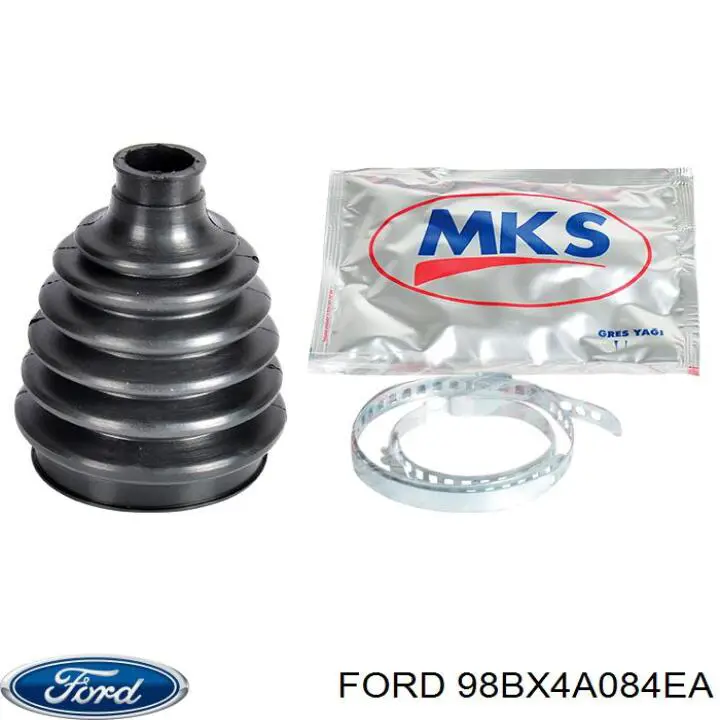 Купить 98BX4A084EA Ford Пыльник гранаты наружный, передний