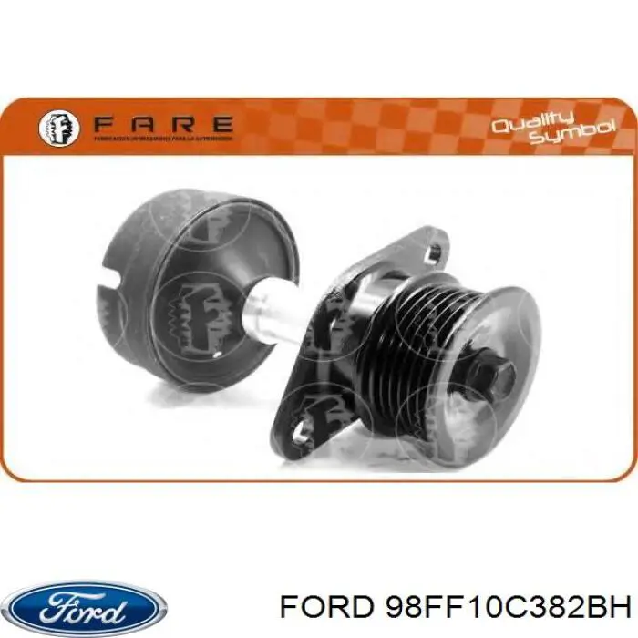 Инерционный шкив Ford 98FF10C382BH цена, от 79.91 USD