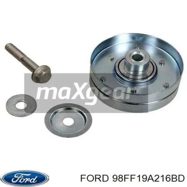 Паразитный ролик приводного ремня Ford 98FF19A216BD цена, от 12.75 USD