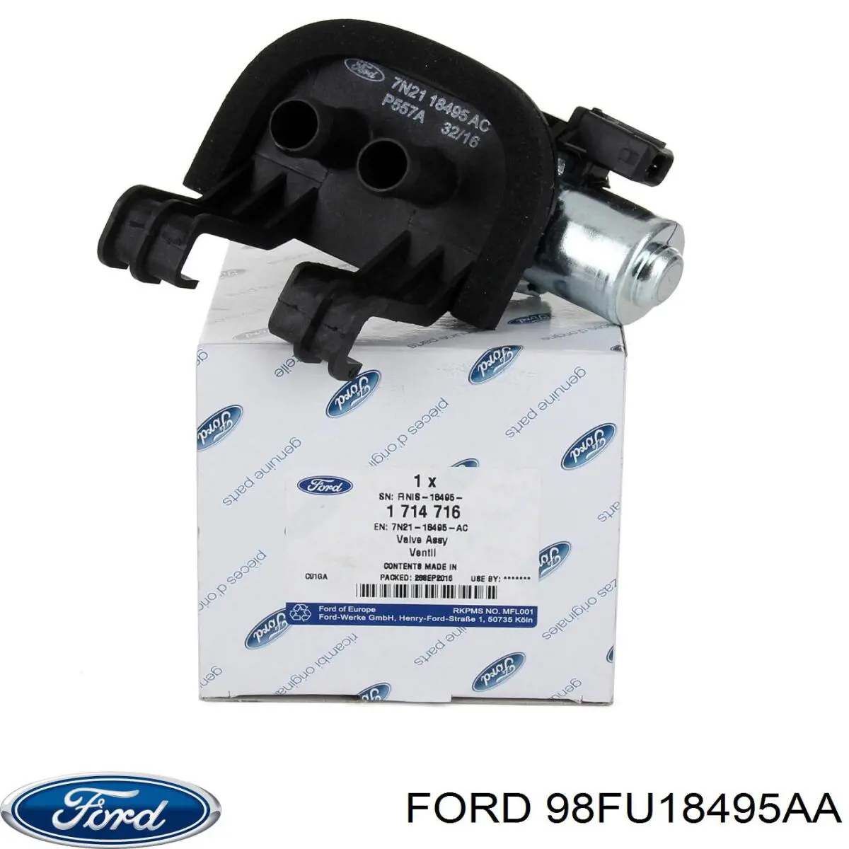 Кран печки (отопителя) Ford 98FU18495AA цена, от 15.24 USD