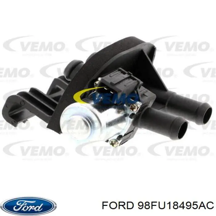Купить 98FU18495AC Ford Кран печки