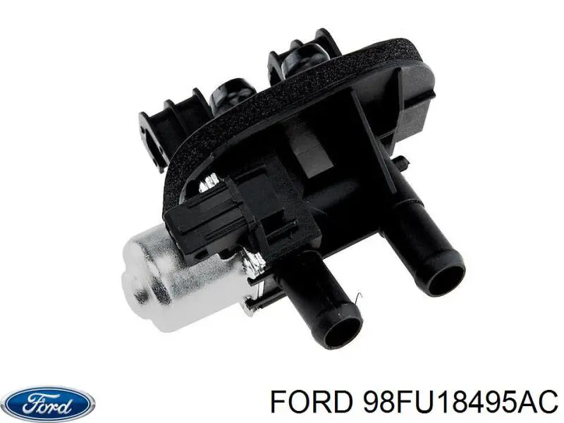 98FU18495AC Ford кран печки (отопителя)