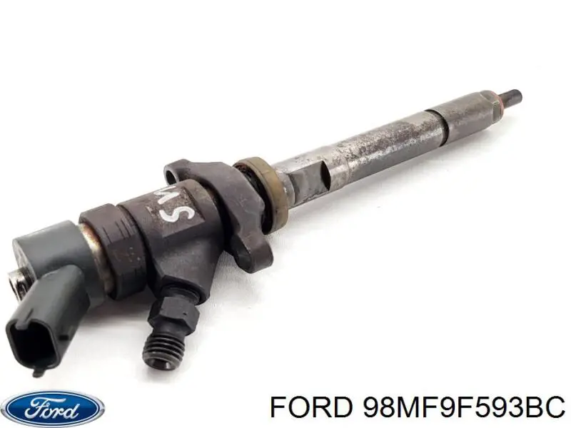 Форсунка впрыска топлива 98MF9F593BC Ford