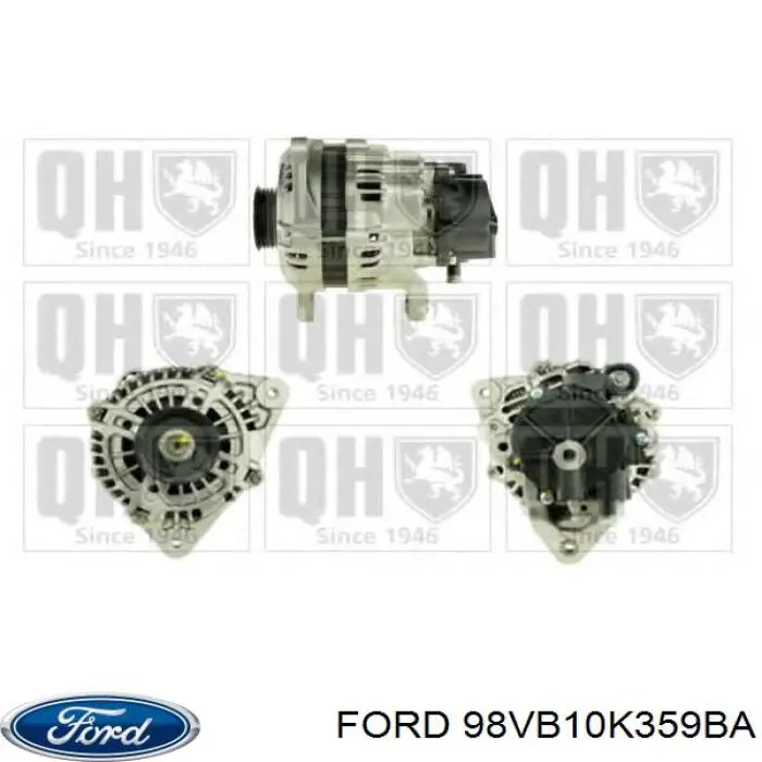 Генератор автомобиля Ford 98VB10K359BA