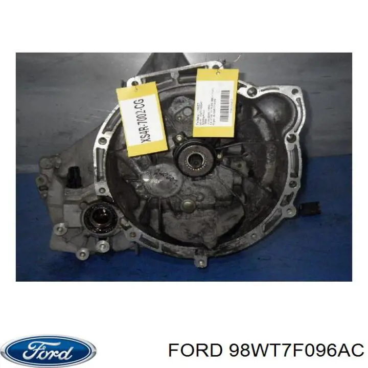 1744425 Ford caixa de mudança montada (caixa mecânica de velocidades)