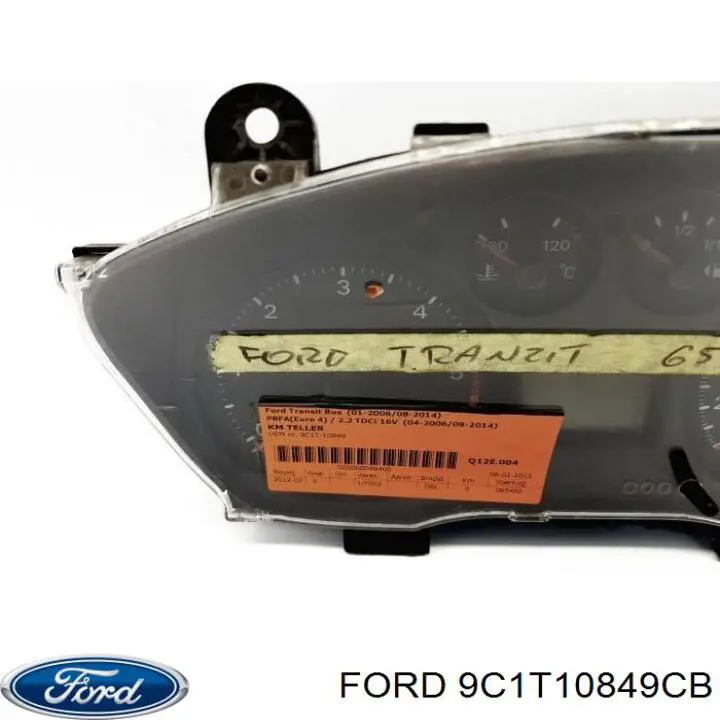 Приборная доска (щиток приборов) на Форд Транзит (Ford Transit) V347/8 бортовая платформа