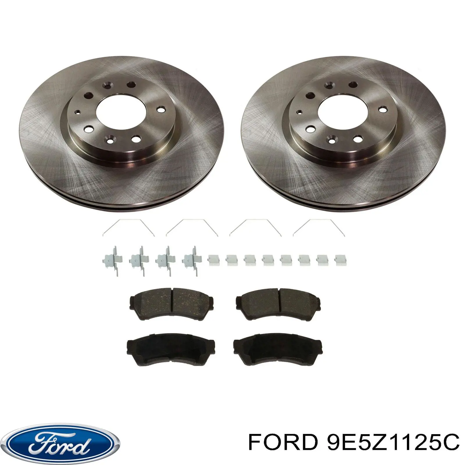 9E5Z1125C Ford Диск тормозной передний