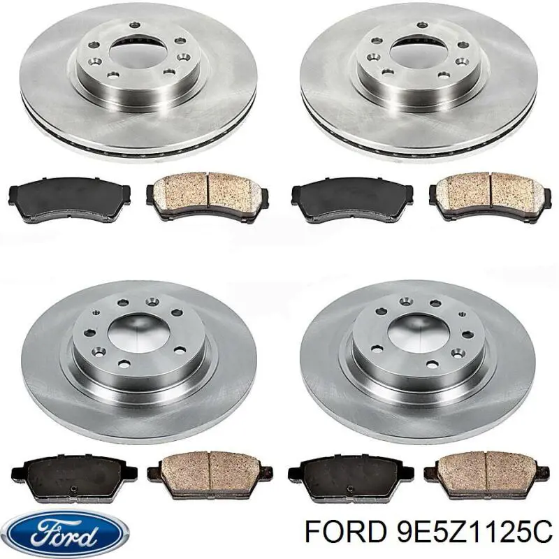 Купить 9E5Z1125C Ford Ротор тормозной
