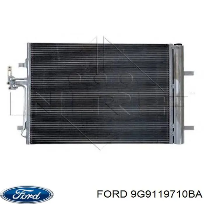 9G9119710BA Ford радиатор кондиционера