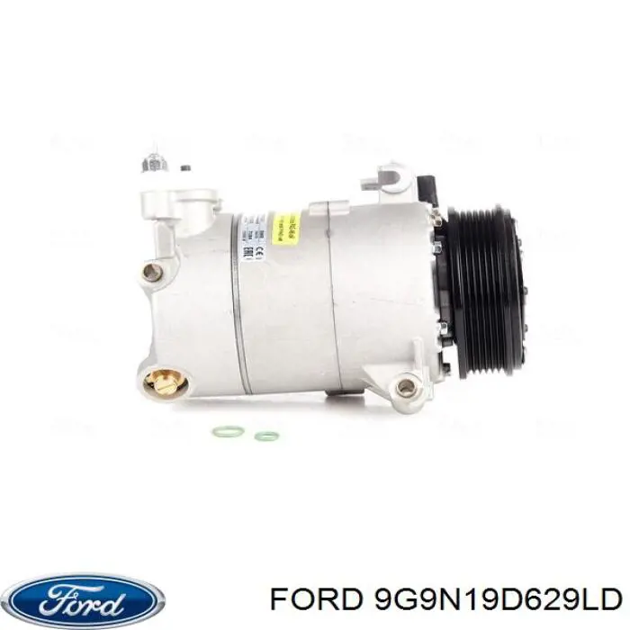 Купить 9G9N19D629LD Ford Компрессор климатической установки