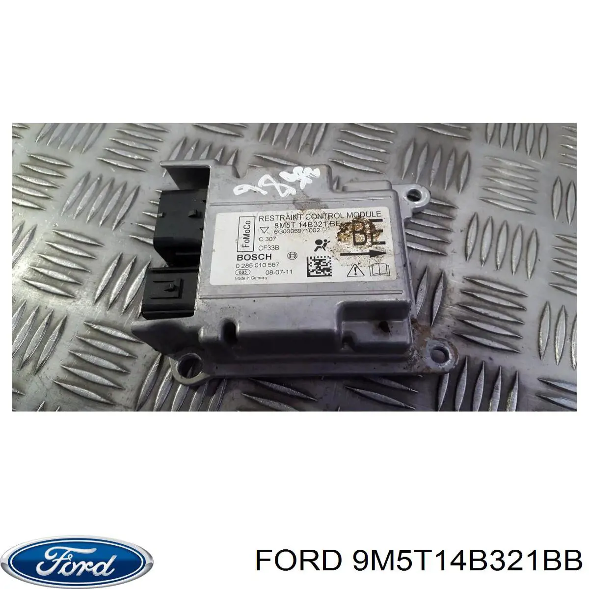 Купить 9M5T14B321BB Ford Модуль-процессор управления подушкой безопасности