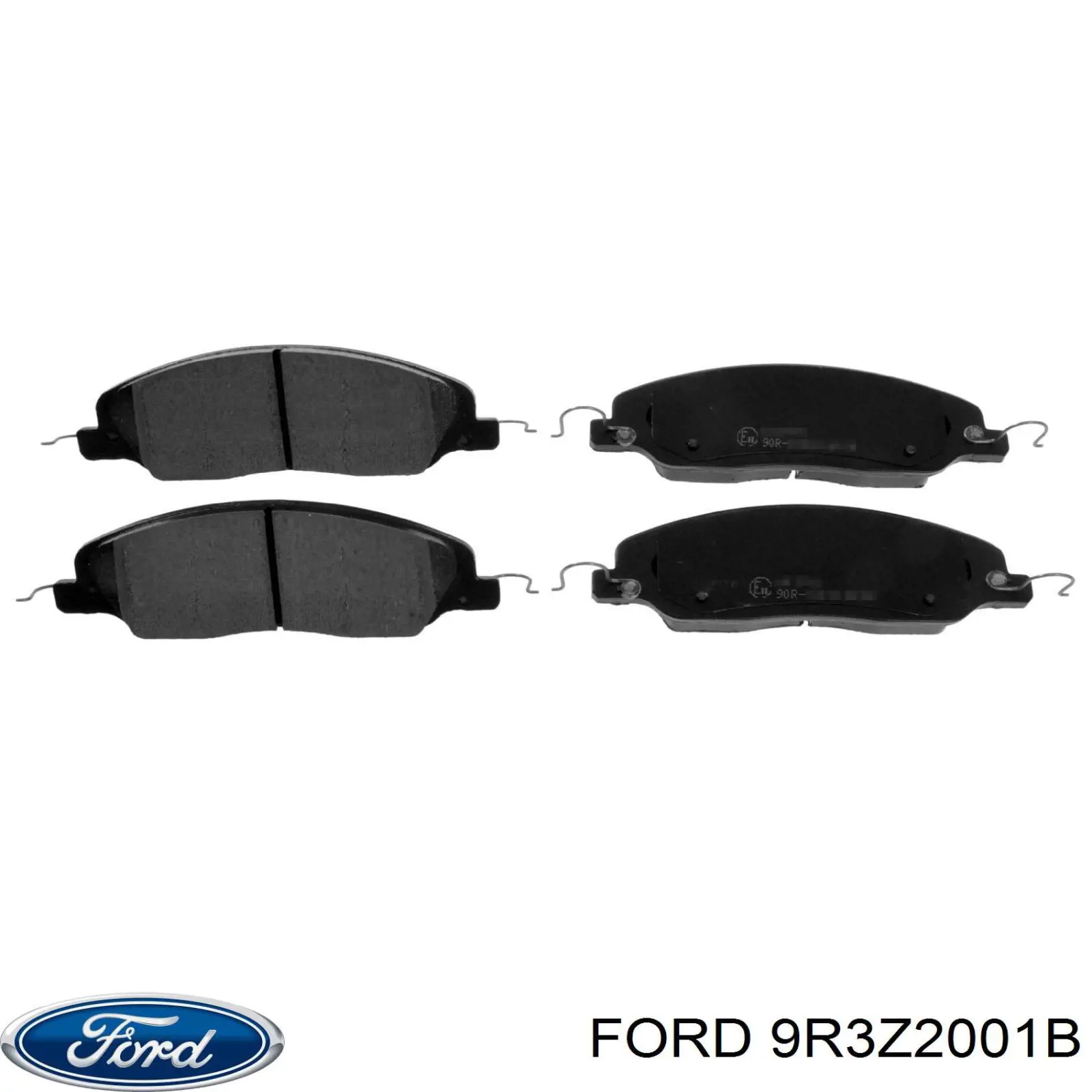 Передние тормозные колодки 9R3Z2001B Ford