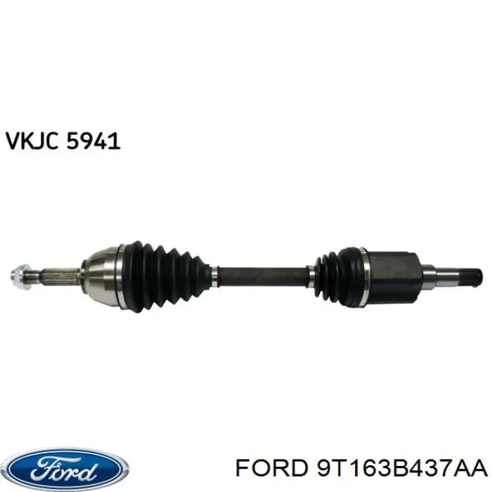 Купить 1754404 Ford Привод в сборе левый