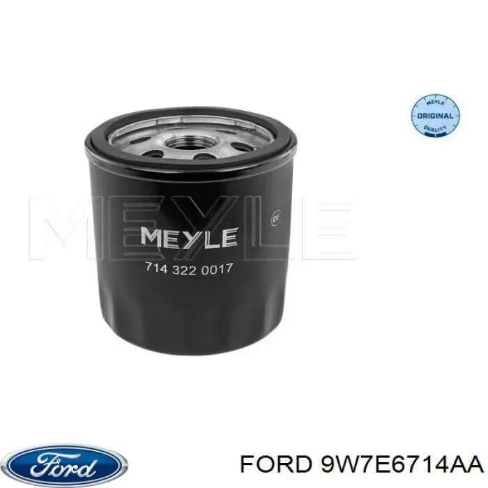 Купить 9W7E6714AA Ford Фильтр центробежный очистки масла