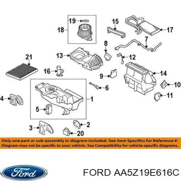  AA5Z19E616B Ford