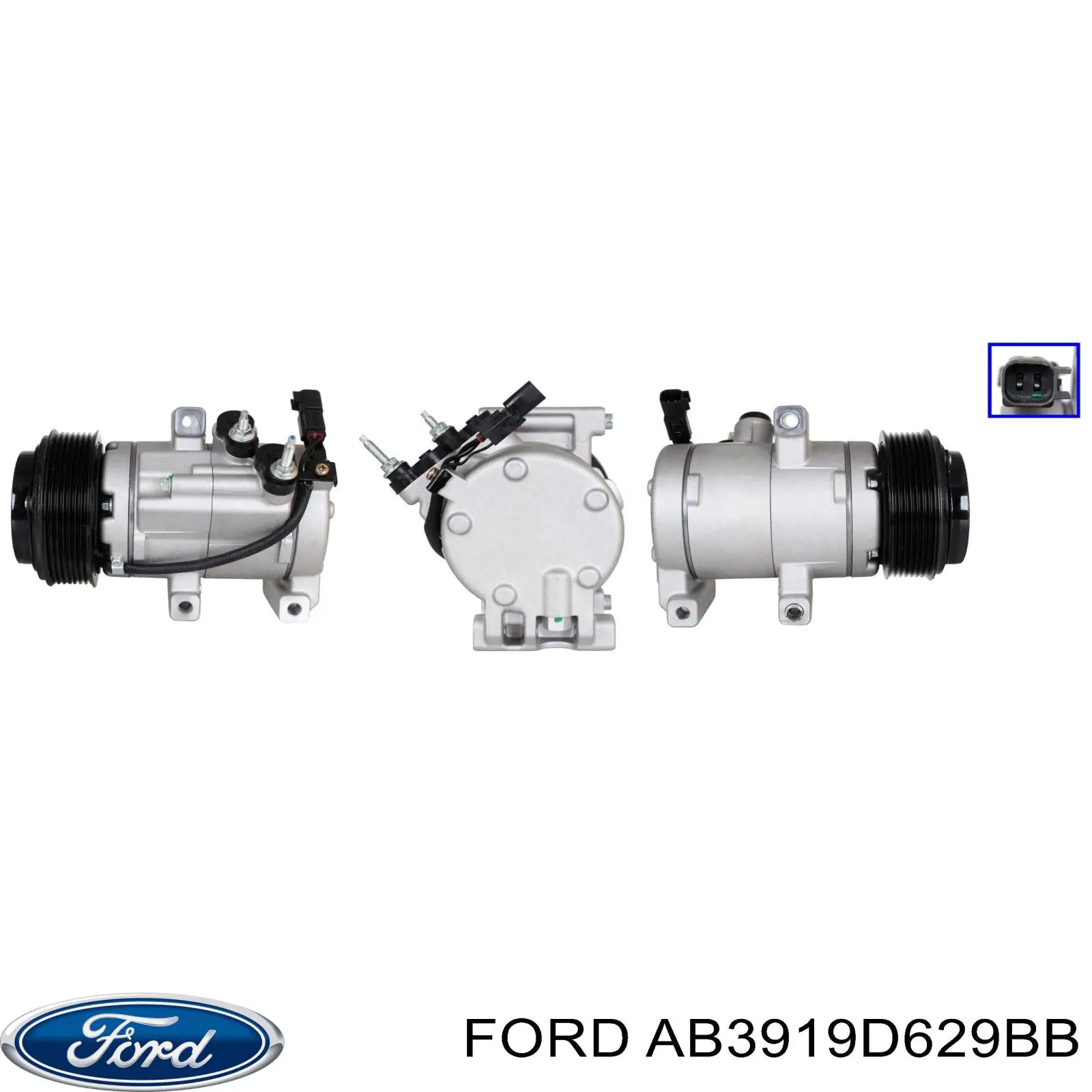 Насос кондиционера Ford 5329259