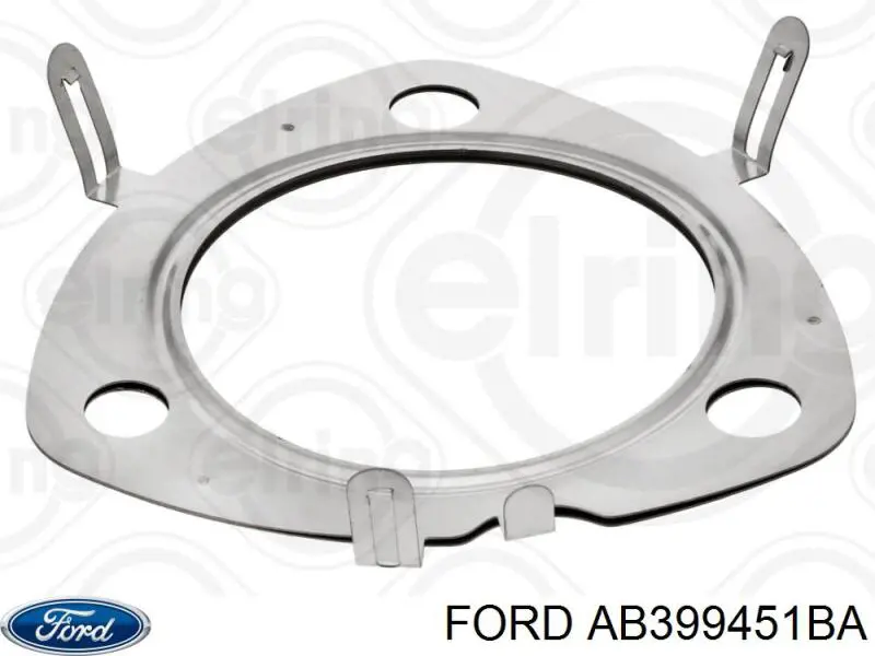 Прокладка глушителя AB399451BA Ford