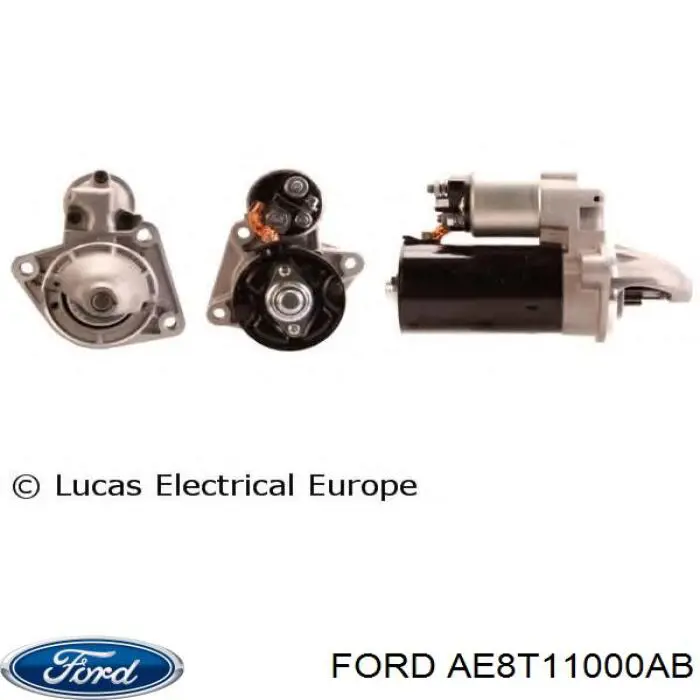 Купить AE8T11000AB Ford Стартер