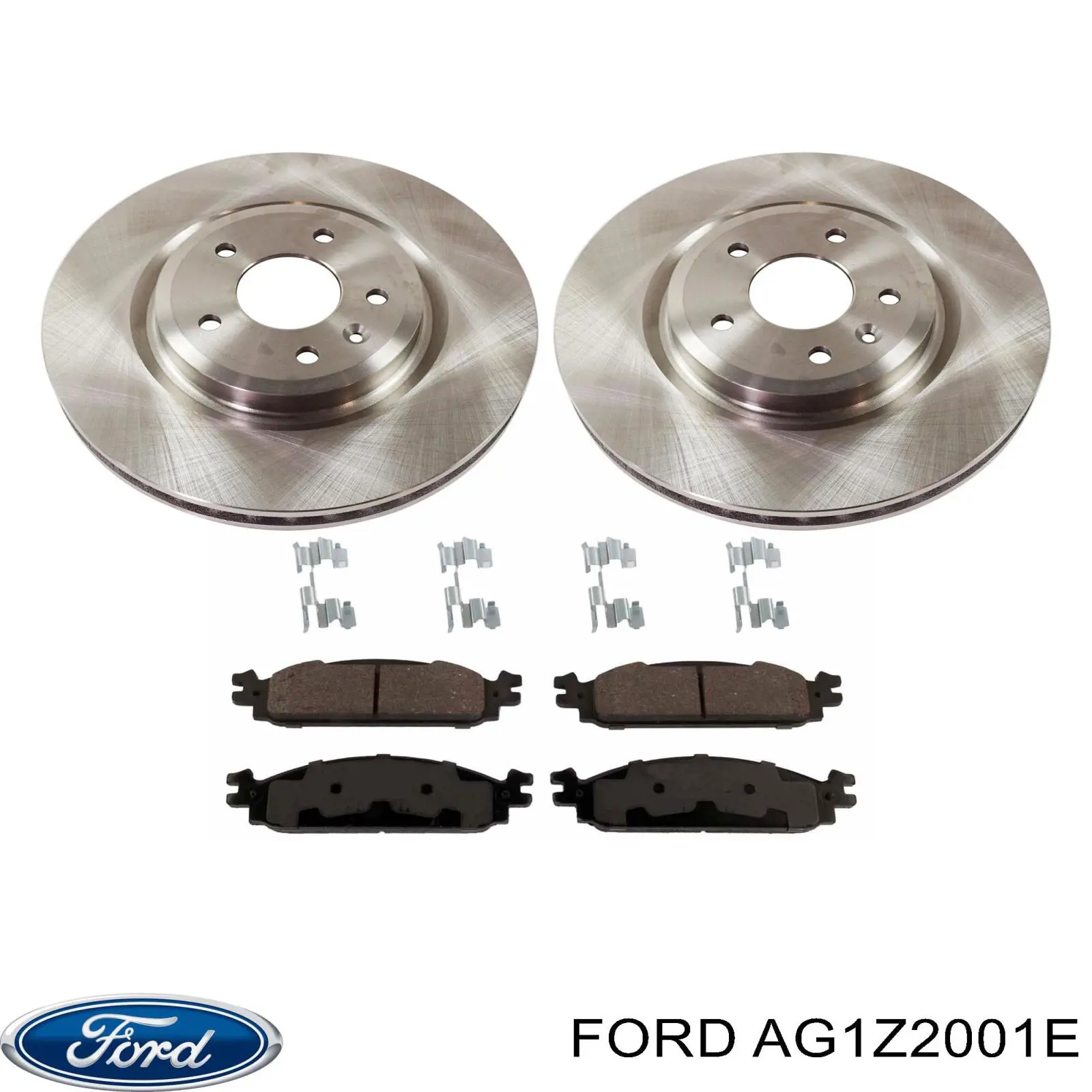 Передние тормозные колодки AG1Z2001E Ford