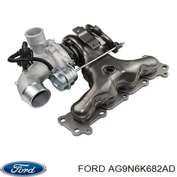 AG9N6K682AD Ford turbina