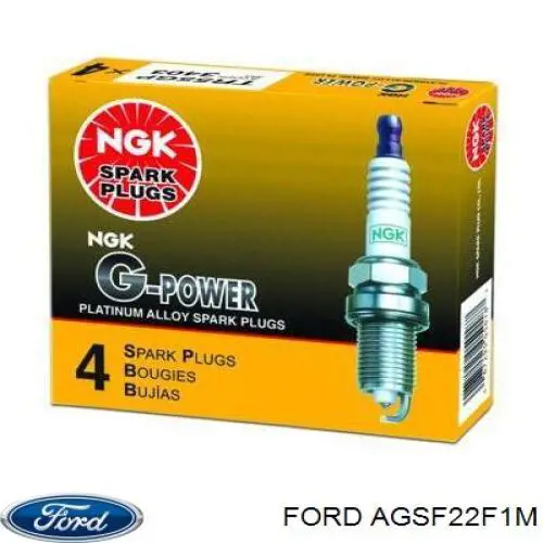 Свечи зажигания AGSF22F1M Ford