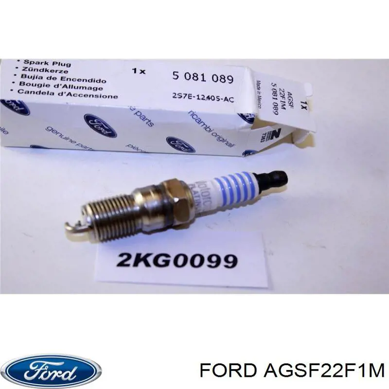 Свечи зажигания AGSF22F1M Ford