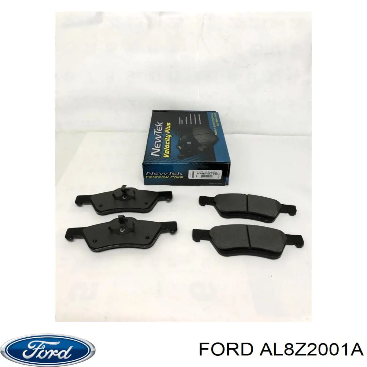 Передние тормозные колодки AL8Z2001A Ford