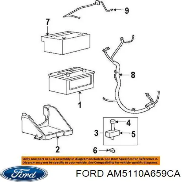  AM5110A659CA Ford