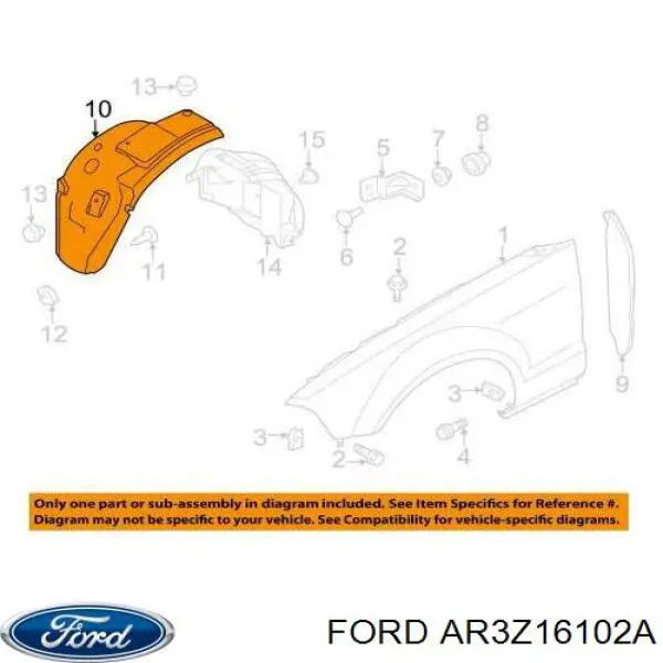  AR3Z16102A Ford